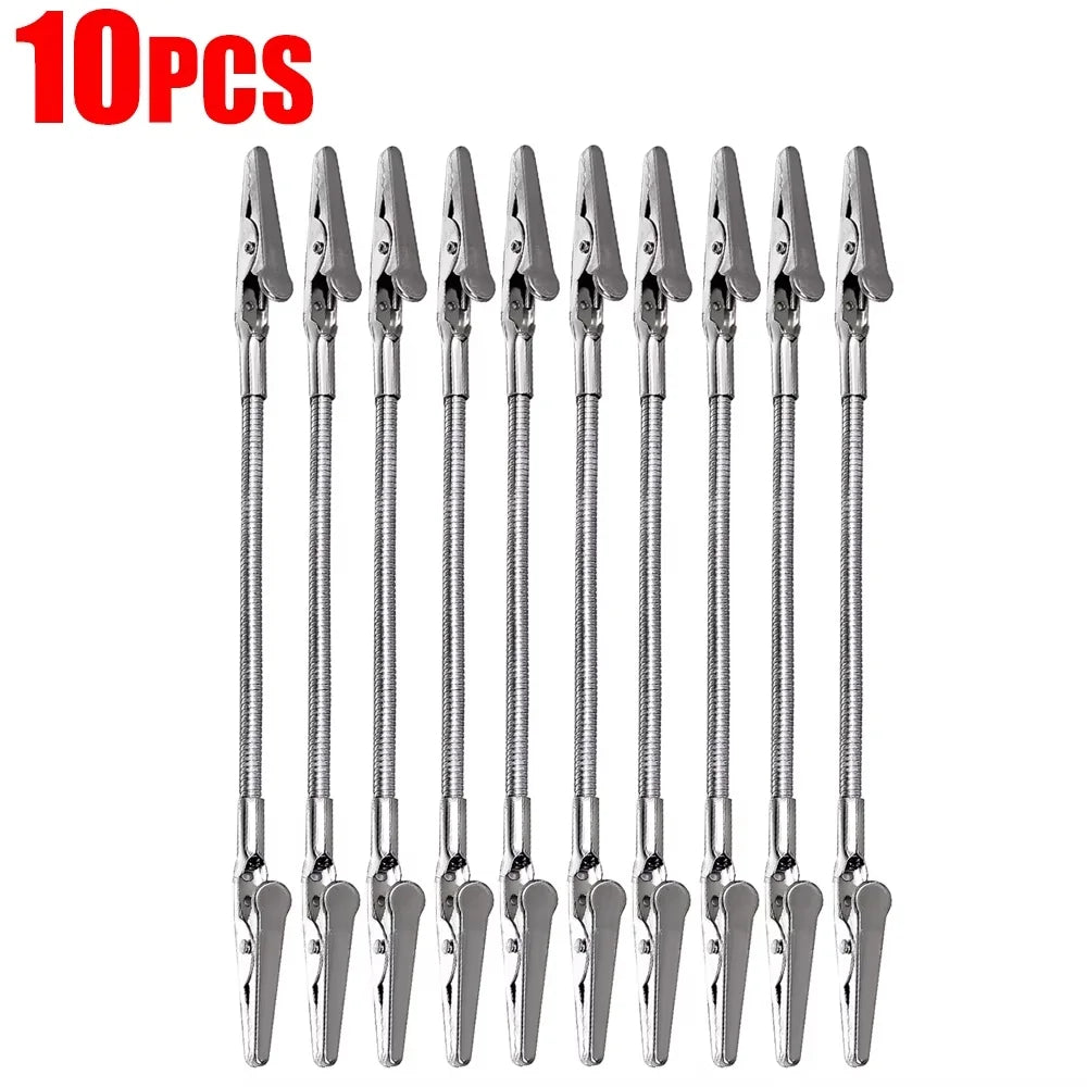 Doppelkopf Krokodilklemme für Fotos Notizen im Büro und Haushalt