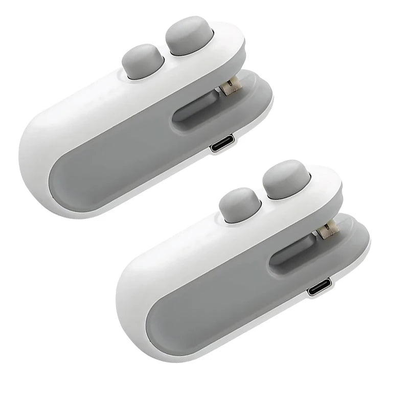 Mini 2-in-1 USB-C Beutelversiegeler - Schneider für frische Lebensmittel