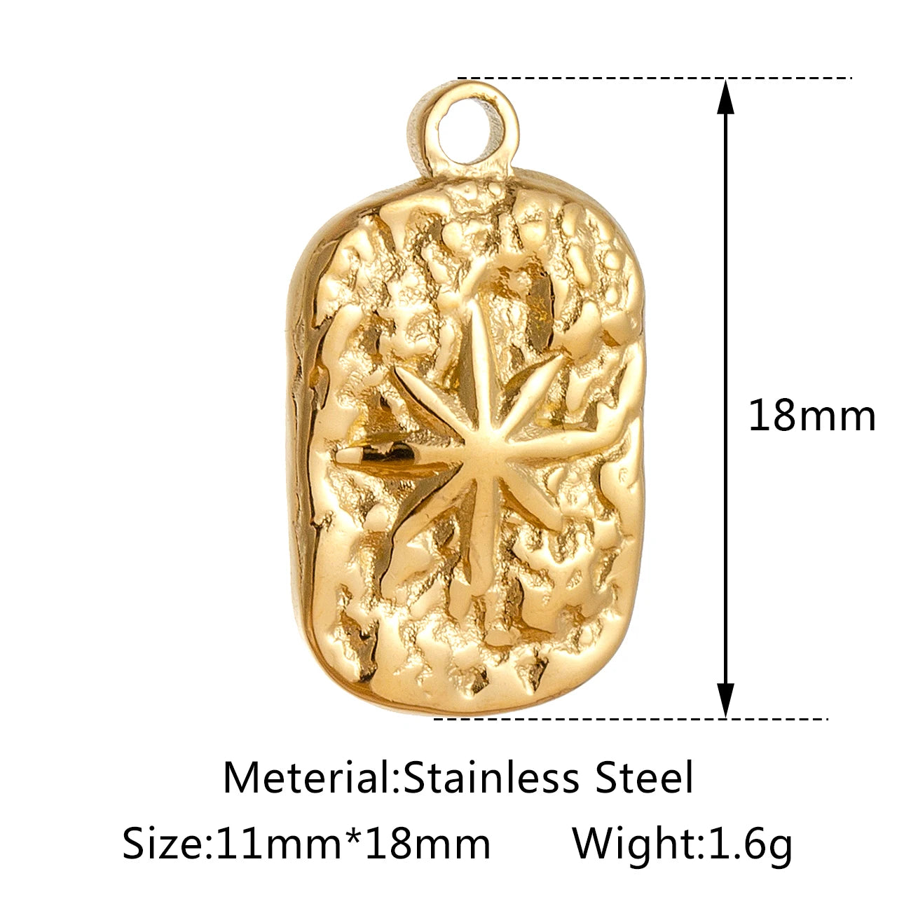 Edelstahl Charms Anhänger Set für DIY Schmuckgestaltung