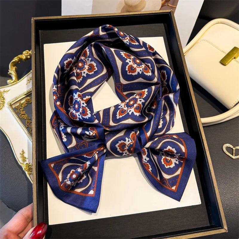 Dünner Seidenschal für Frauen – Multifunktionales Halstuch-Yabubest - Home & More