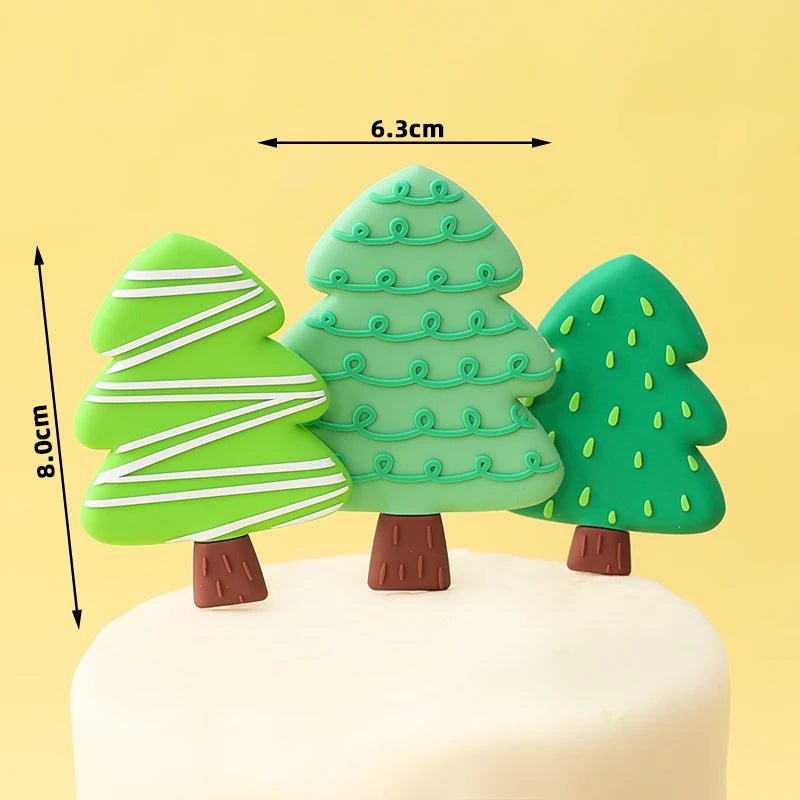 Bunte Kuchendekoration mit Dschungeltieren für Kinderpartys