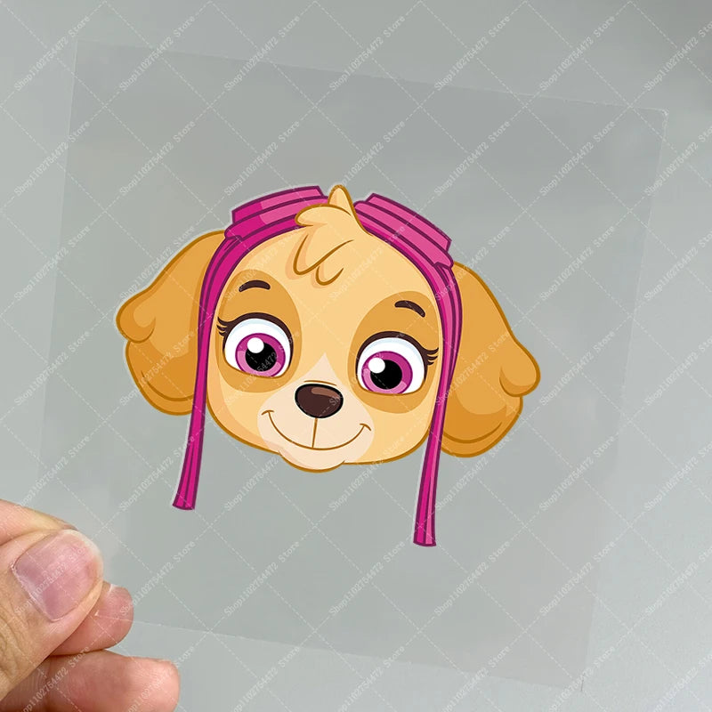 Niedliche Kinder Cartoon Transferaufkleber für Lunchbox Wasserflasche