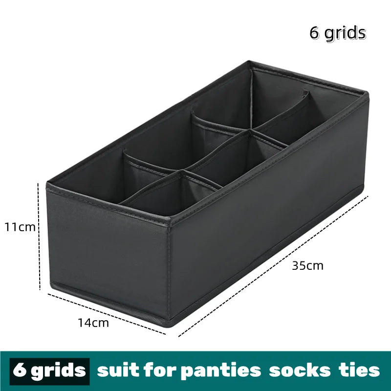 Organizer für Unterwäsche Socken BH Hosen Schal Krawatte Schubladen