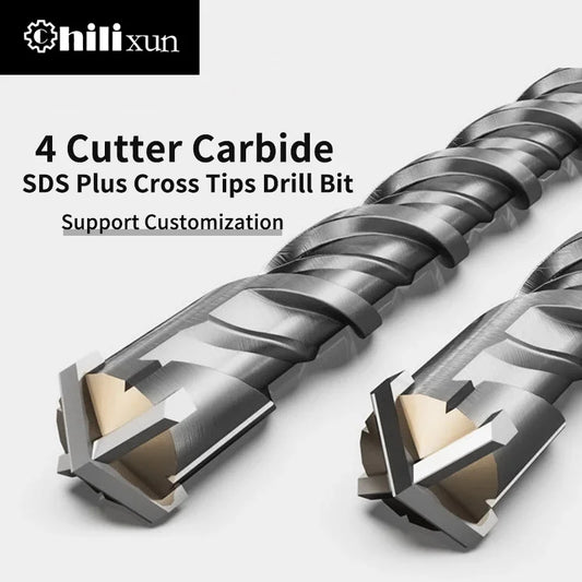 Elektro Hammerbohrer 160 mm SDS Plus für Mauerwerk und Beton