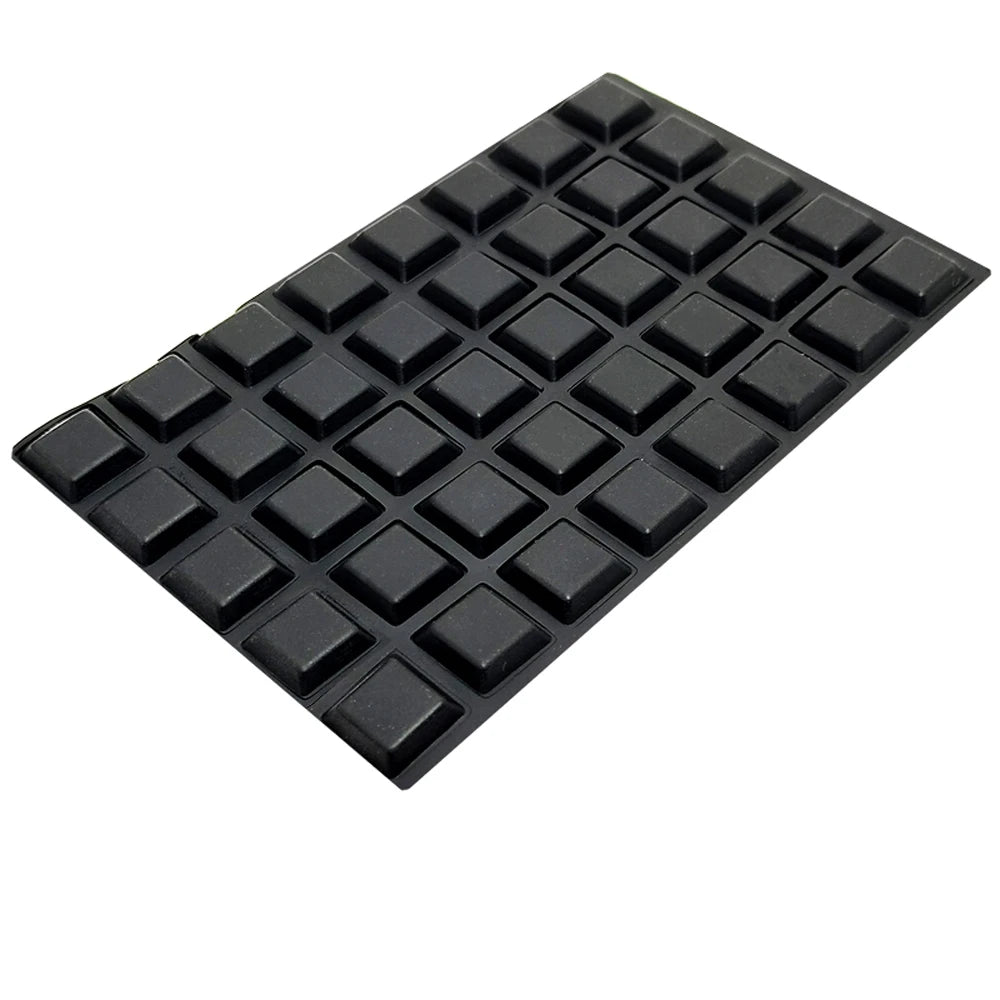 Selbstklebende Silikon Puffer für Schranktüren und Oberflächenschutz