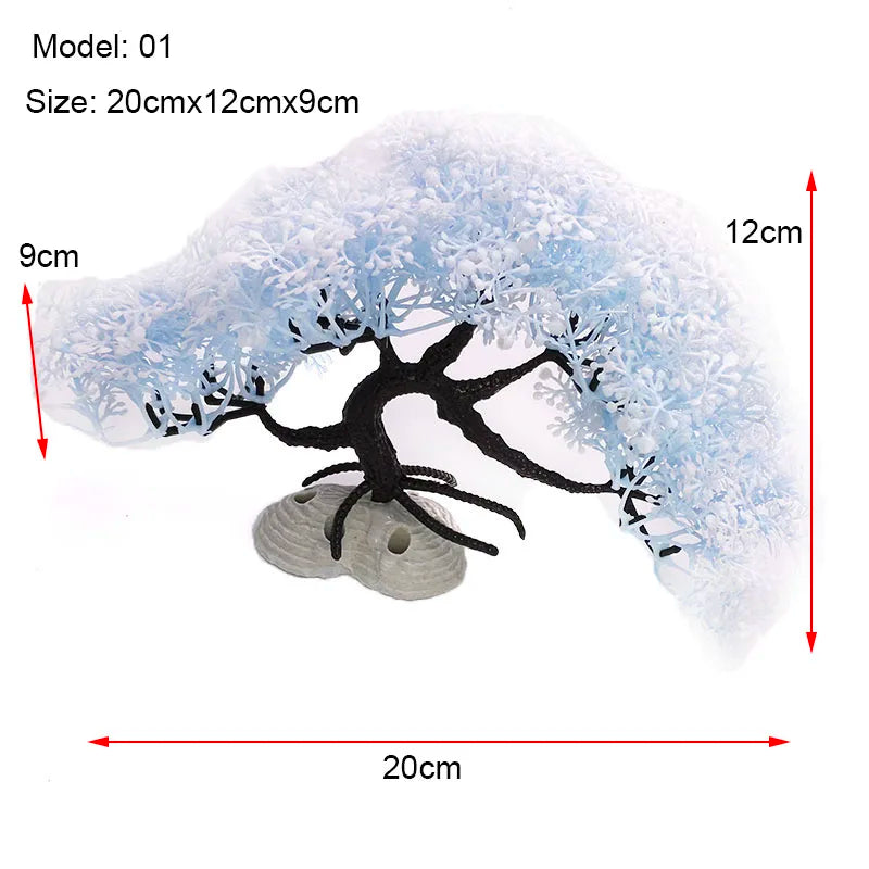 Künstliche Aquarienpflanze für langanhaltende und pflegeleichte Deko