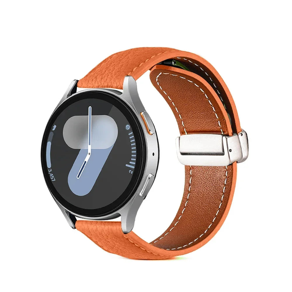 22 mm Lederarmband mit Magnetschnalle für Xiaomi Redmi Watch