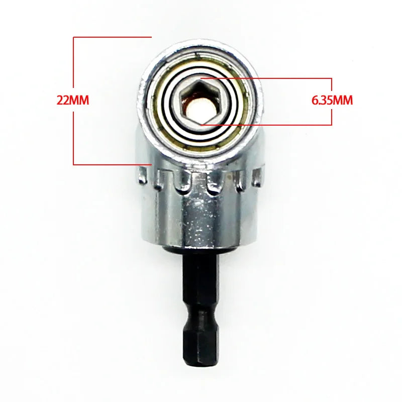 105-Grad Winkel Schraubendreher mit verstellbaren Bits und Adapter-Yabubest - Home & More