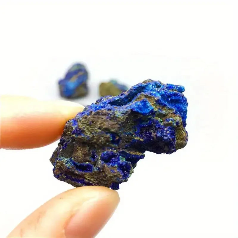 Natürlicher Azurit-Malachit Geode Kristall – Heilstein Deko Sammlerstück