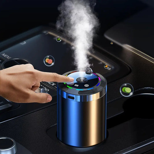 Wiederaufladbarer Auto Lufterfrischer mit 5 Stufen einstellbarem Aroma-Diffusor
