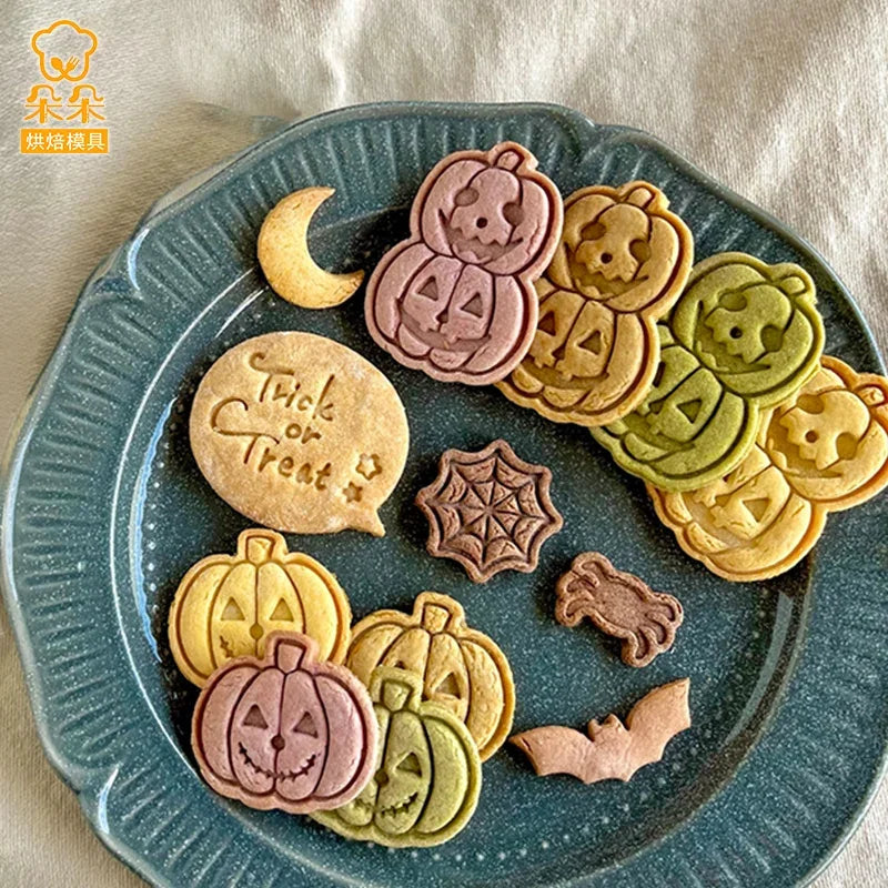 Kürbis Halloween Keks Ausstecher Set für Thema Party Backdeko Formen