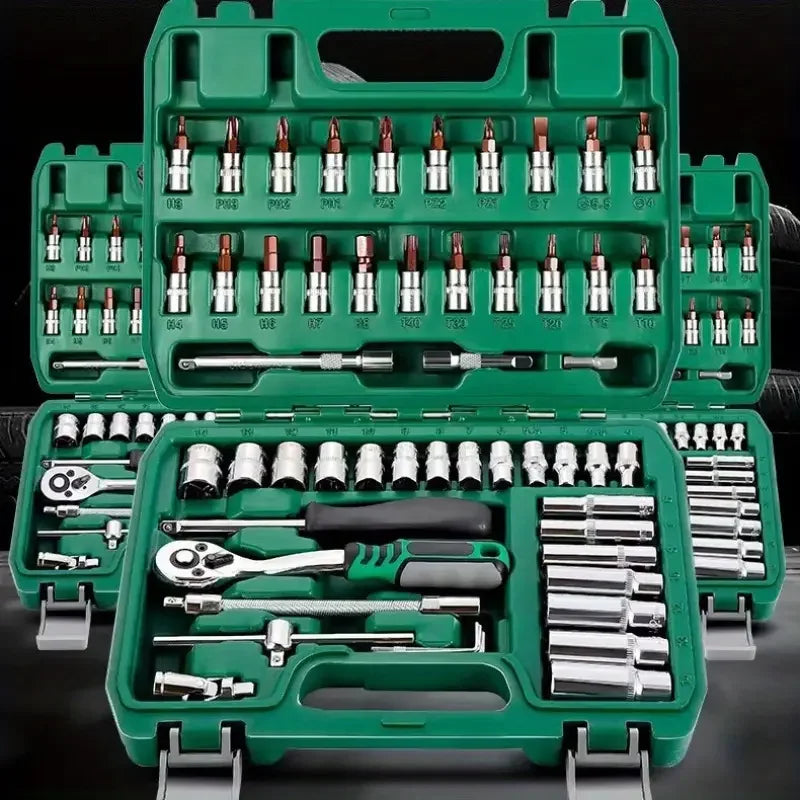Umfassendes 46-teiliges Autoreparaturset für professionelle Wartung