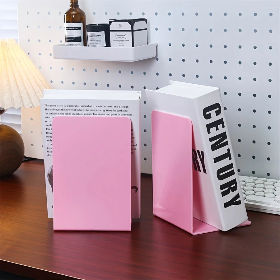 Robuste unsichtbare Buchstützen für effiziente Schreibtischorganisation