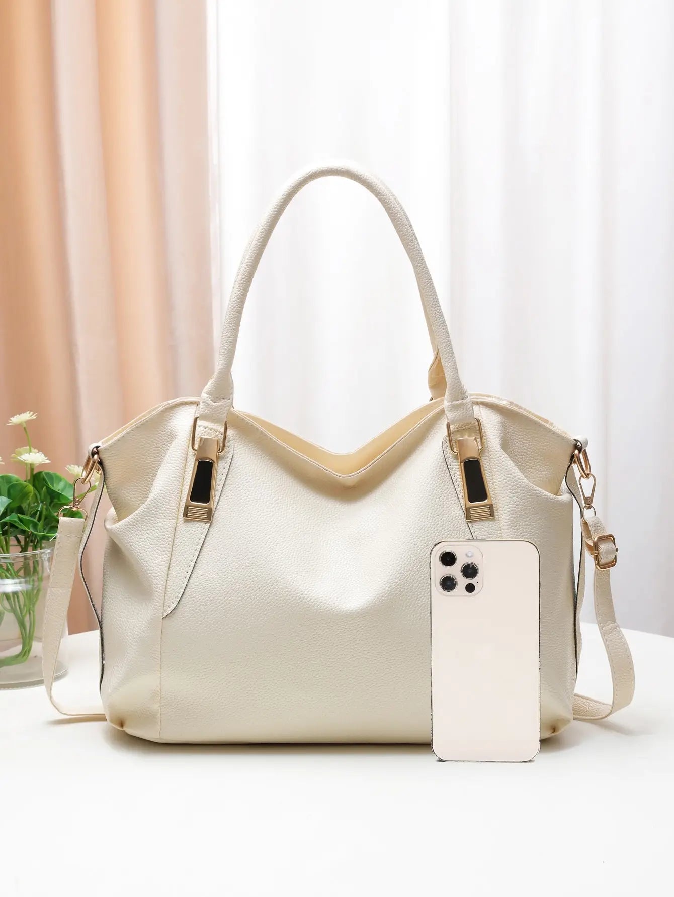 Lässige Damen Umhängetasche mit großer Kapazität und weichem Material