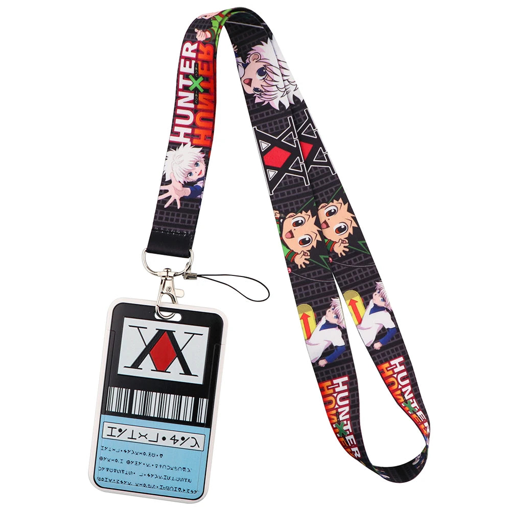 Anime Schlüsselband Lanyard für Schlüssel Ausweis Kartenhalter Geschenk