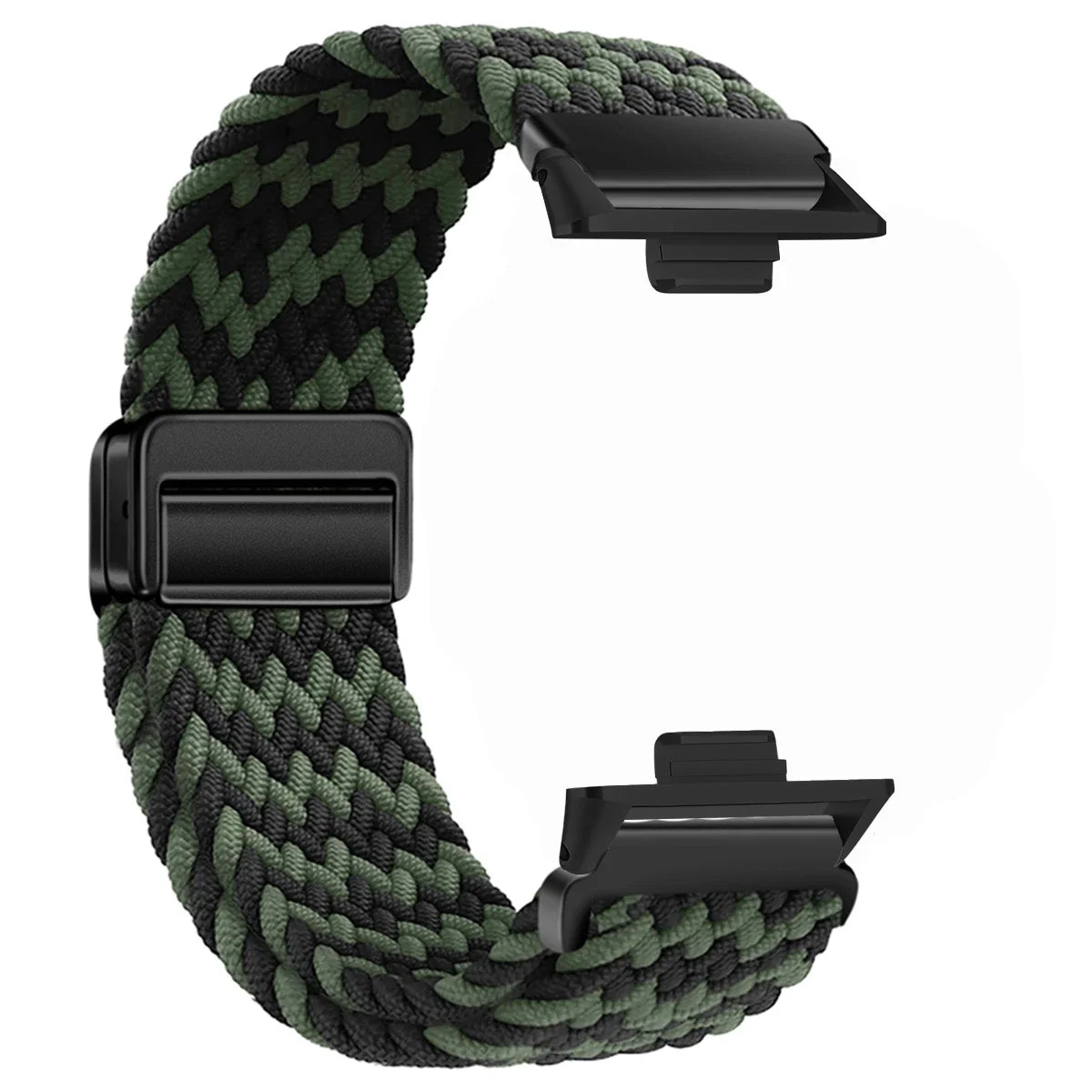Verstellbares Nylon-Schlaufenarmband mit Magnetverschluss für Sportuhren