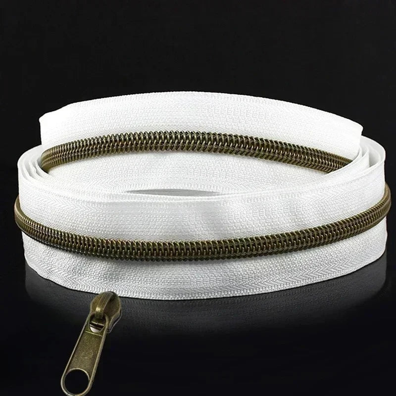 1-5 Meter Nylon Reißverschlüsse mit Kunststoff Schieber für Kleidung-Yabubest - Home & More