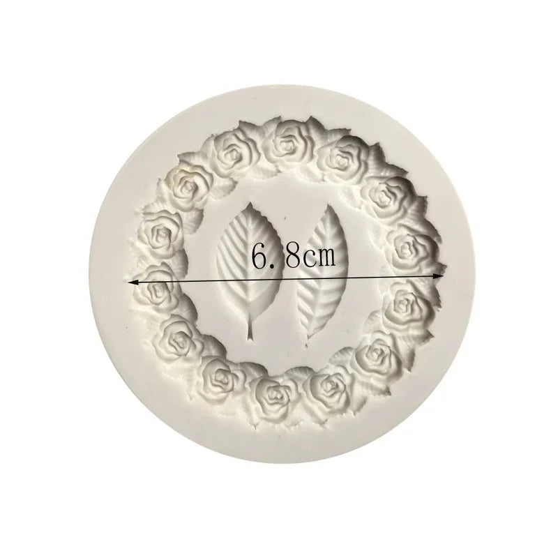 Kranz Silikon Backform 8,7cm – Flexibel, Lebensmittelecht, Temperaturbeständig