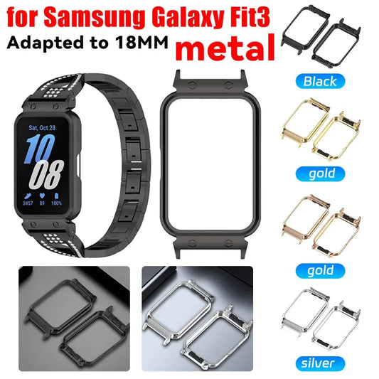Metallgehäuse für Samsung Galaxy Fit3 SM-R390 - Schutzabdeckung 18 mm-Yabubest - Home & More