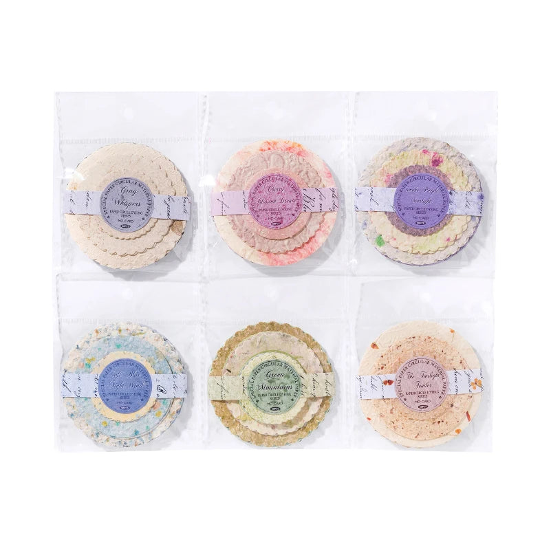 Vintage Bastelpapier Set für Kawaii Kunst Junk Journal Dekoration