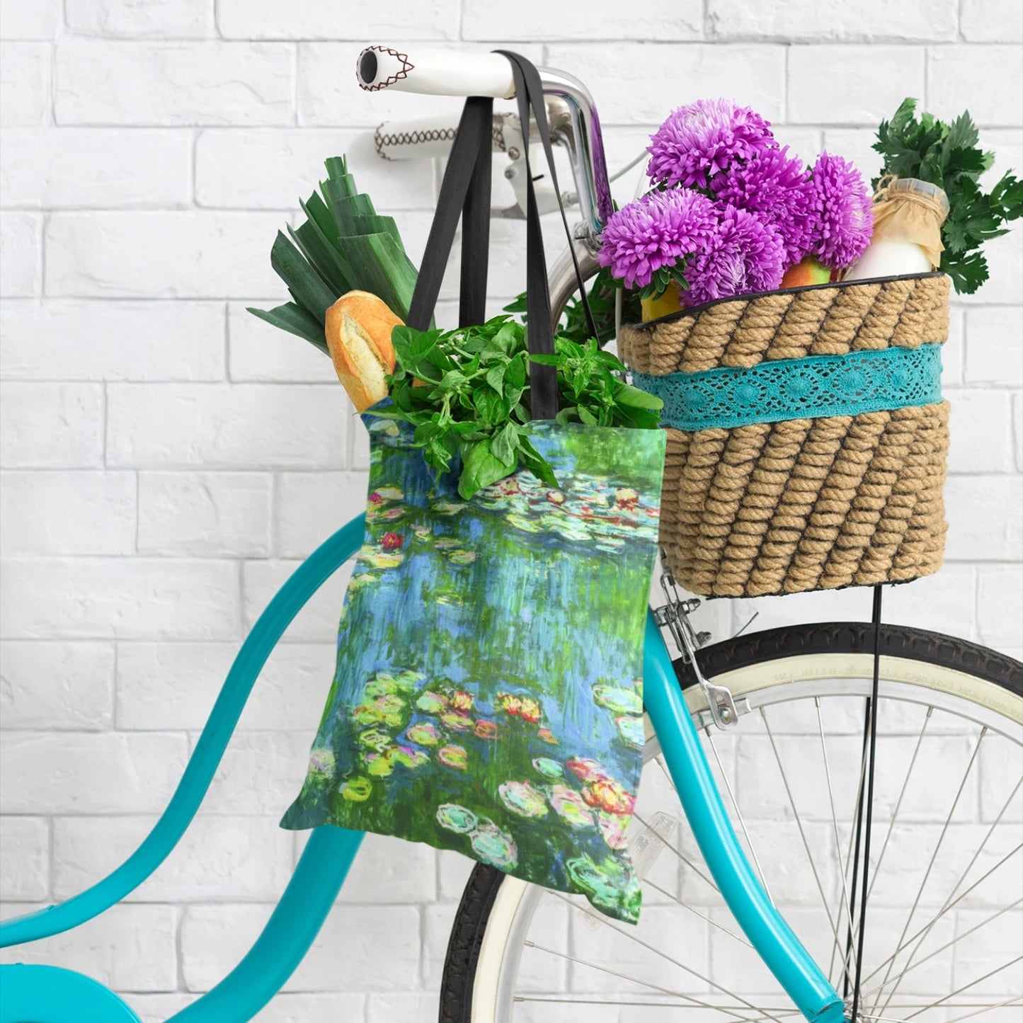 Leichte Canvas-Umhängetasche mit weichem Stoff für Alltag und Einkauf