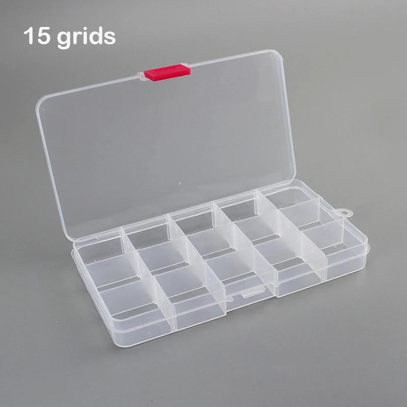 Organizer Box mit 15 Fächern für Schmuck und kleine Accessoires