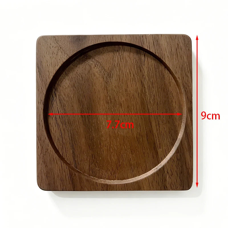 Holzuntersetzer für Getränke aus nachhaltigem Holzmaterial - Yabubest - Home & More