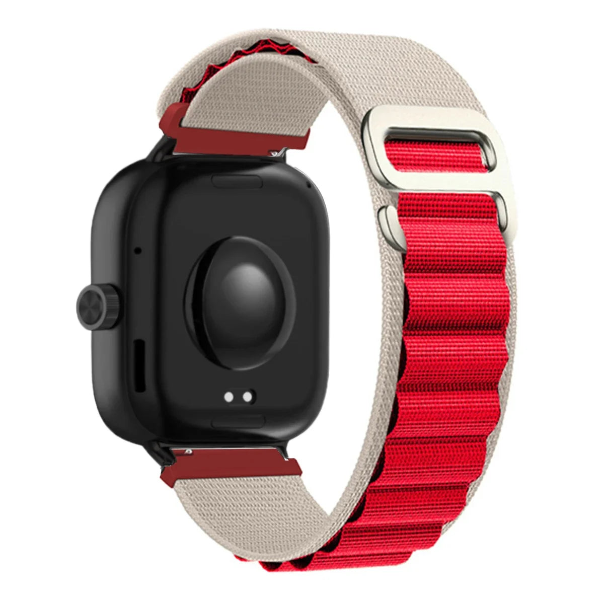 Elastisches Nylon Uhrenarmband kompatibel mit Xiaomi Redmi Uhr-Yabubestshop