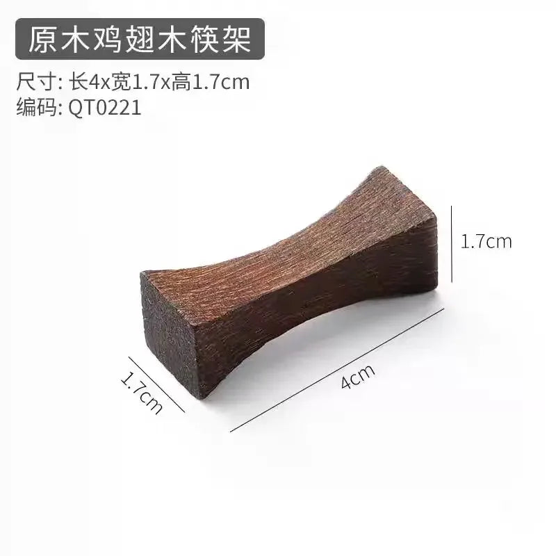 Holz Essstäbchen Halter Löffelablage für Asiatische Küche