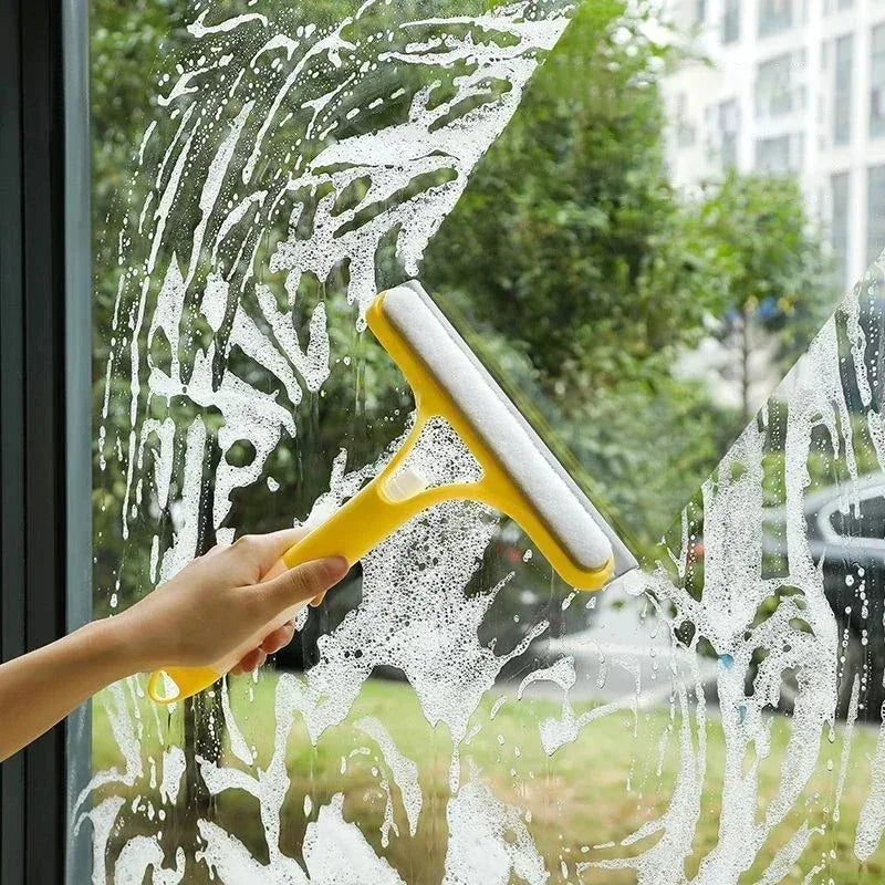 3-in-1 Auto Fensterreiniger mit Sprühflasche und Wischer