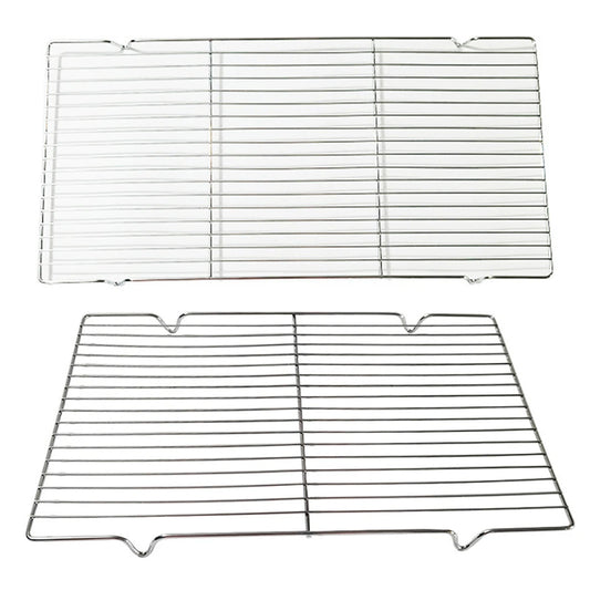 Rechteckiges Edelstahl Grillgitter für BBQ und Herd