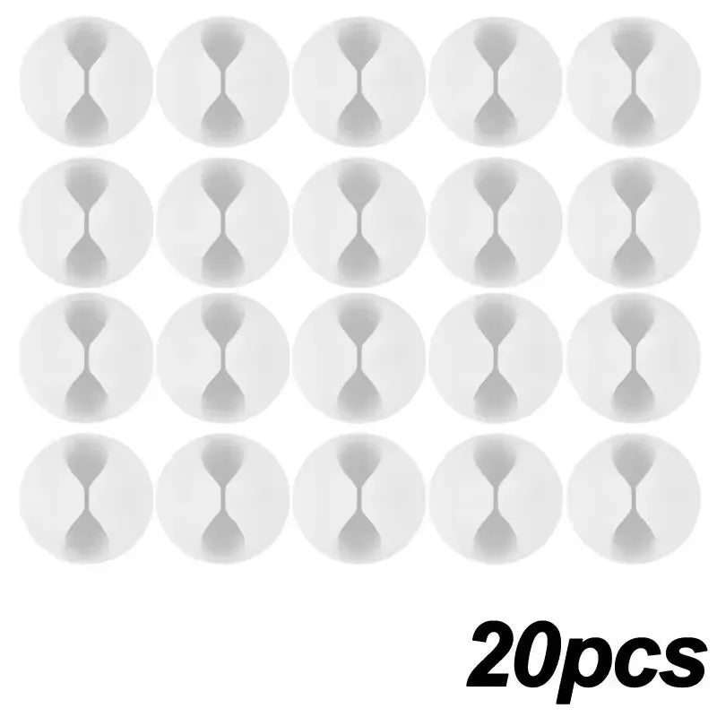 Mini Kabel Wickler Organizer USB Ladekabel Clips Set 5 oder 50 Stück