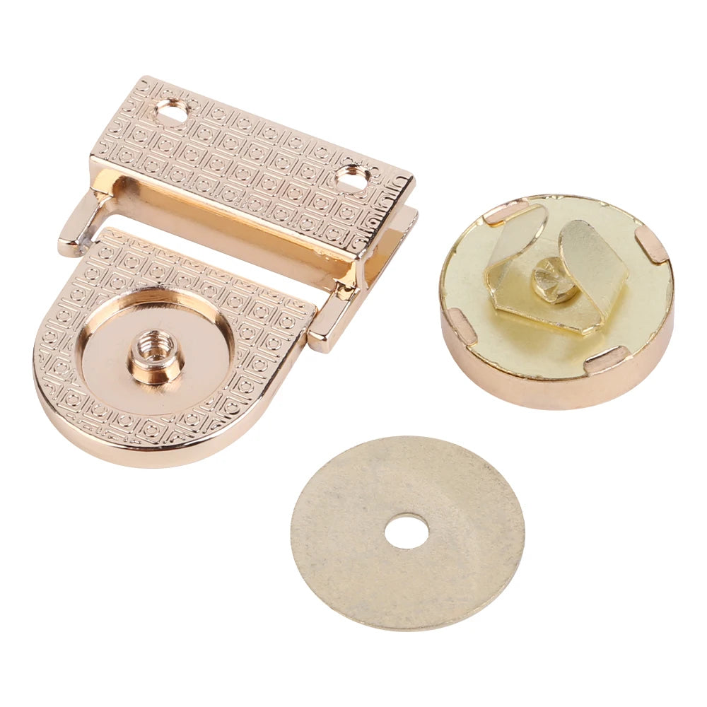 3 cm Metall-Magnetschnalle Drehverschluss für DIY-Handwerk Zubehör-Yabubest - Home & More