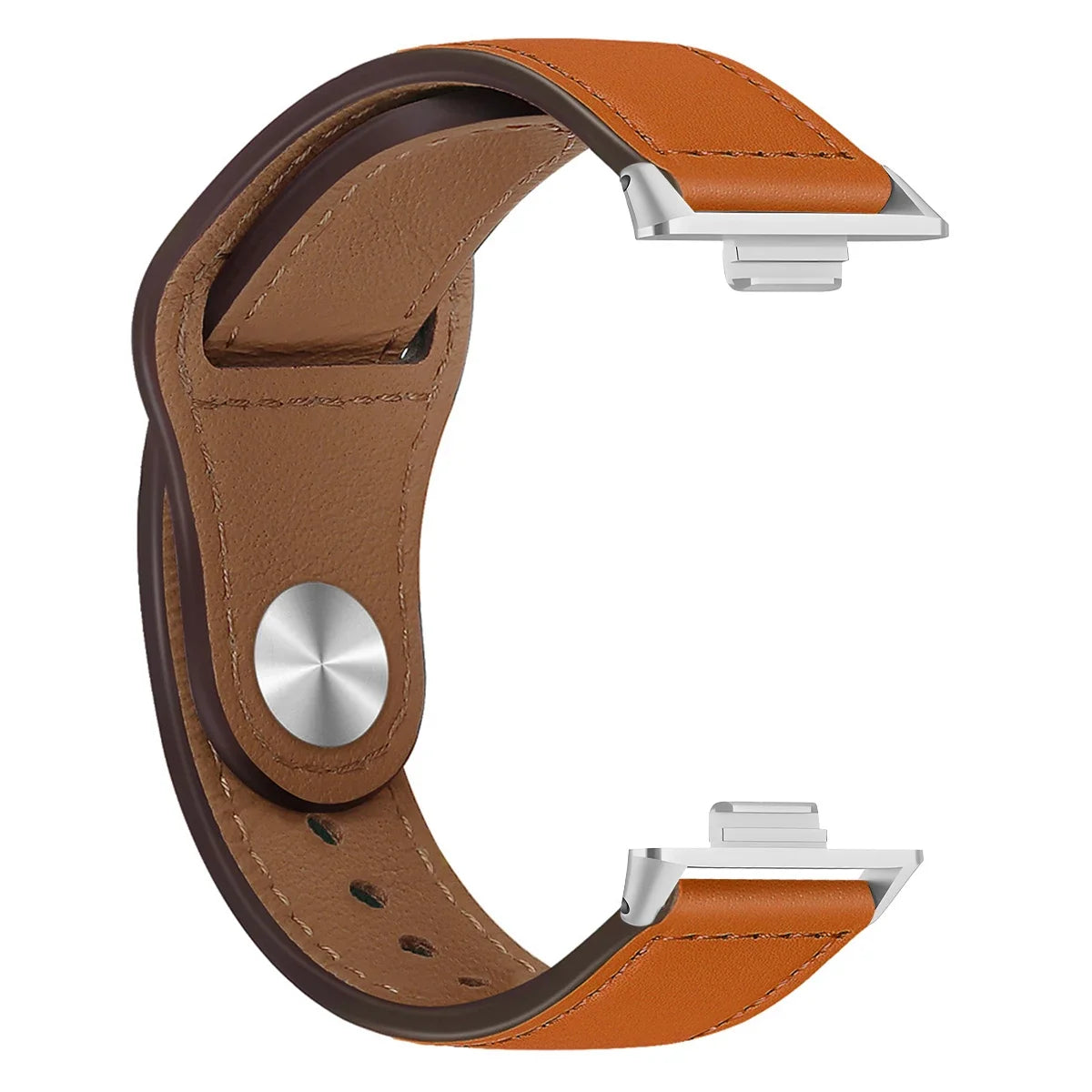 Elegantes Lederarmband für Smartwatch und Fitness Tracker-Yabubestshop