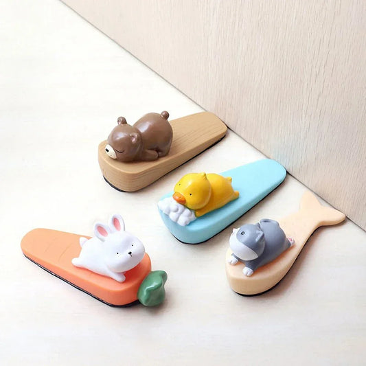 Cartoon Silikon Türstopper in verschiedenen Tierformen rutschfest
