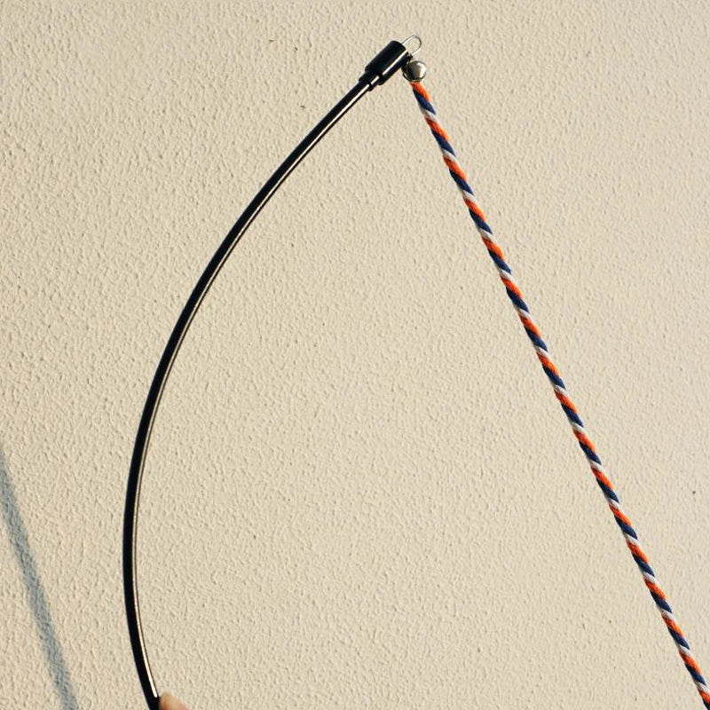 Interaktiver Katzen Teasing-Stab mit Seil – Kauen Verfolgen Spielspaß