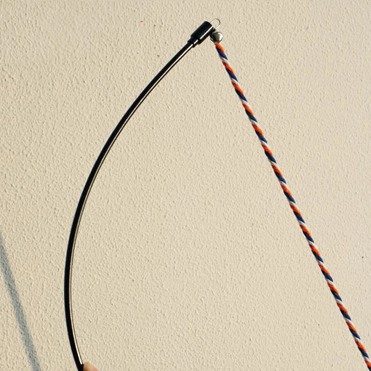 Interaktiver Katzen Teasing-Stab mit Seil – Kauen Verfolgen Spielspaß