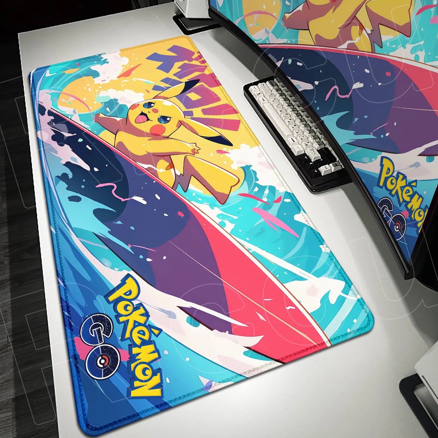 Extra Großes Gaming Mauspad 120x60cm Rutschfest Schreibtischunterlage XXL