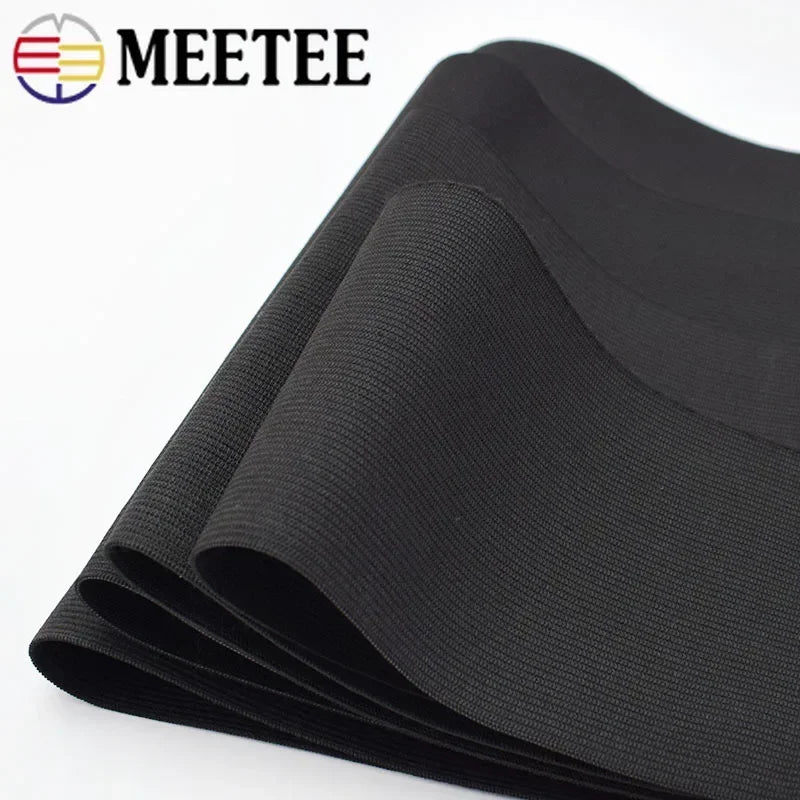 Elastisches Häkelband schwarz weiß 10 15 20 25 30 40 50 cm 2/5 m für Nähen