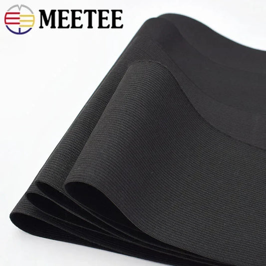 Elastisches Häkelband schwarz weiß 10 15 20 25 30 40 50 cm 2/5 m für Nähen
