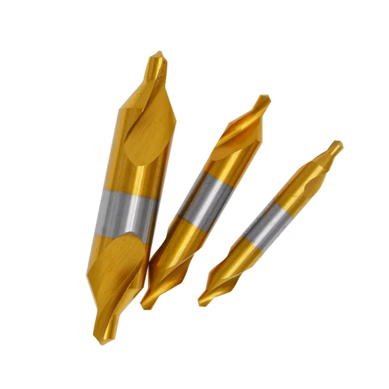 HSS Zentrierbohrer-Set 6-tlg. für präzise Metallbohrungen (1,0-5,0mm)