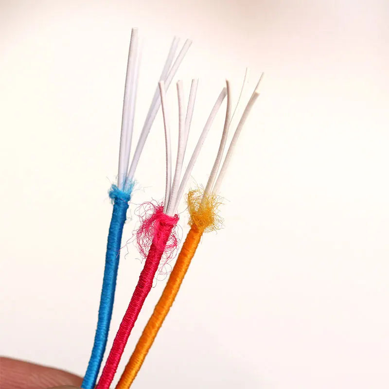 Buntes 1,5mm Gummiband für DIY Nähen Schmuck Bastelprojekte