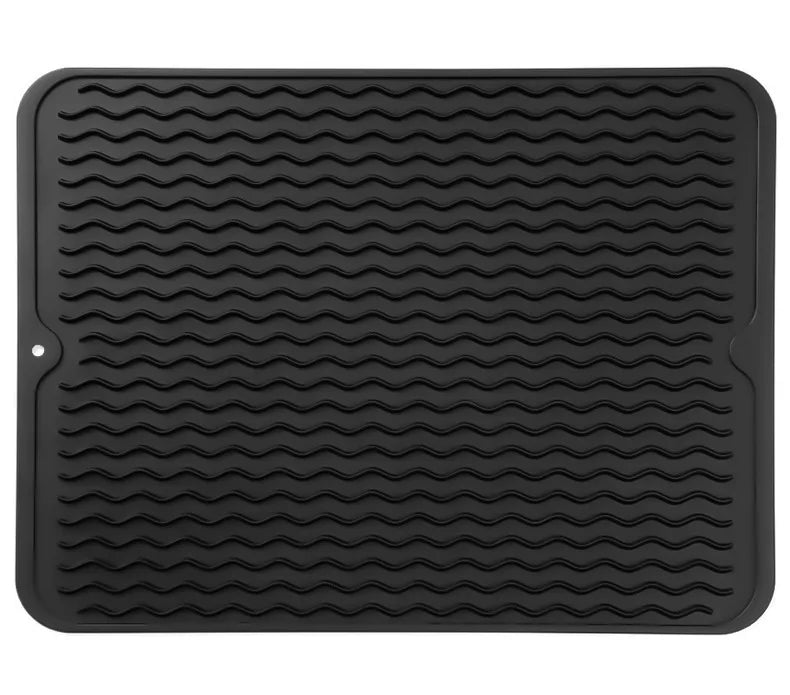 Küchenarbeitsplatte Silikon rutschfest Entwässerung Trockenunterlage faltbar