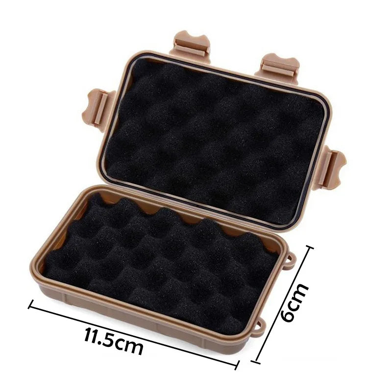 Stoßfeste wasserdichte Outdoor Survival-Box mit Varianten in S L XL