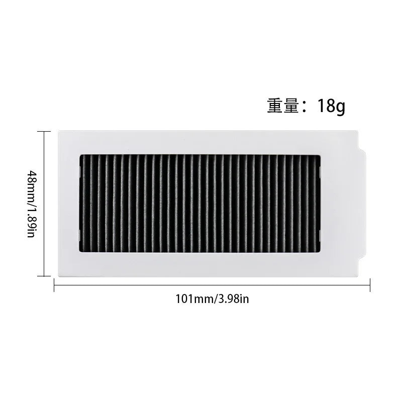 ECOVACS X5 OMNI Ersatzteile Set: Staubbeutel, Bürsten, Filter, Mopp