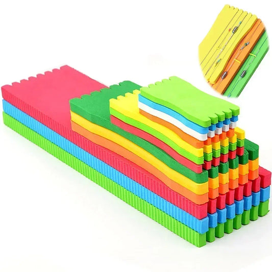 Praktische EVA Schaum Platte zur sicheren Aufwicklung von Angelschnur