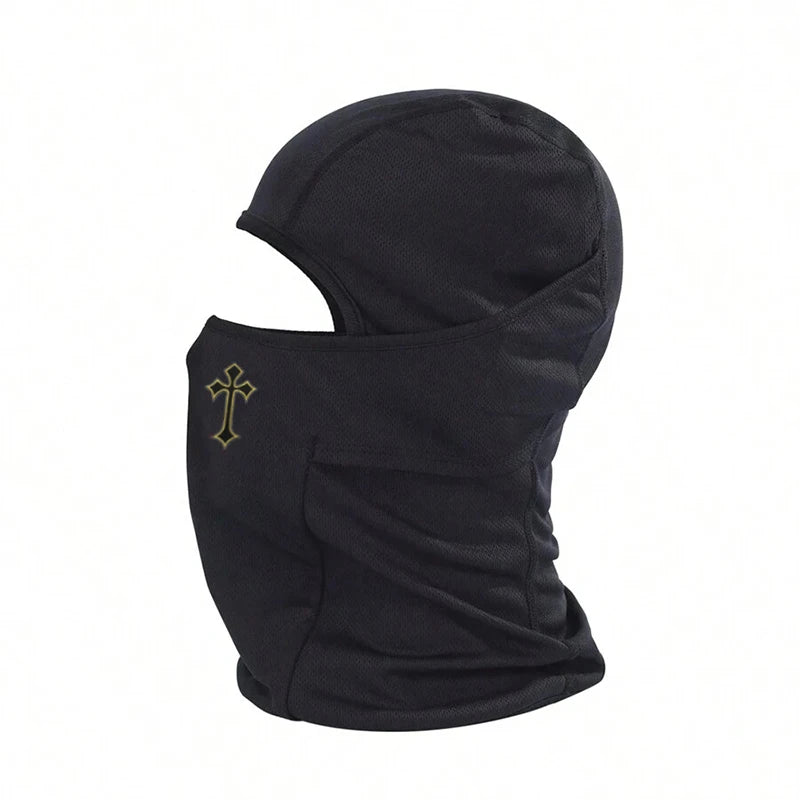 Atmungsaktive Skimasken-Kapuze mit Sonnenschutz für Damen und Herren