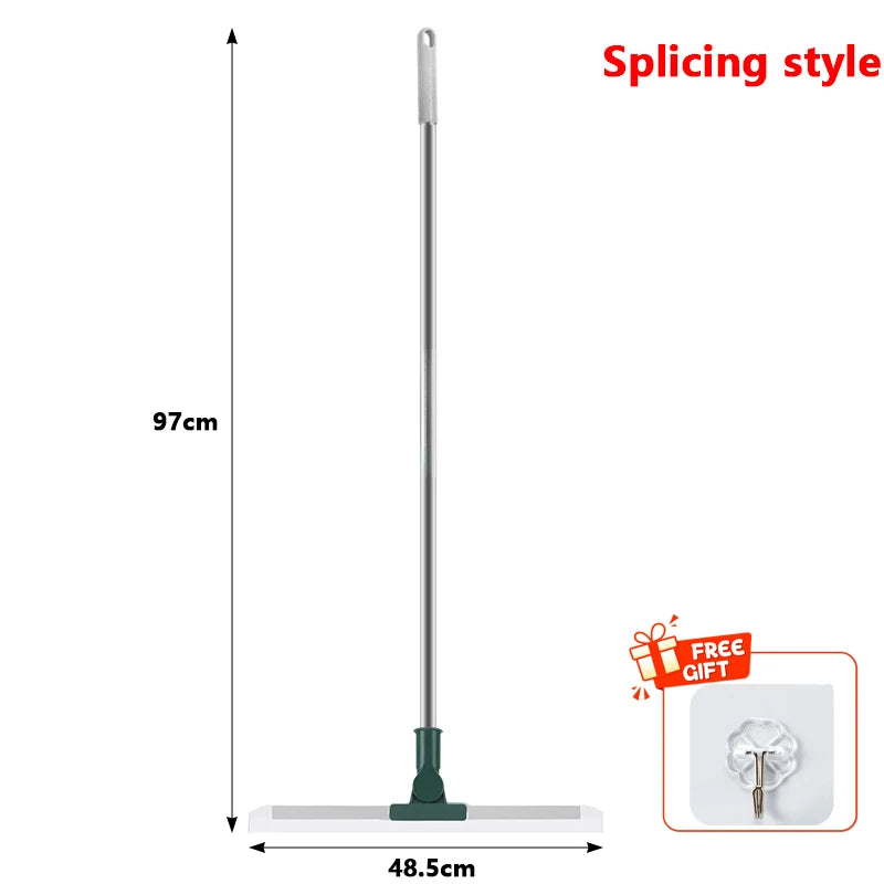 Silikon Schaber Rakel Besen Wischer für Boden Fenster Bad Reinigung