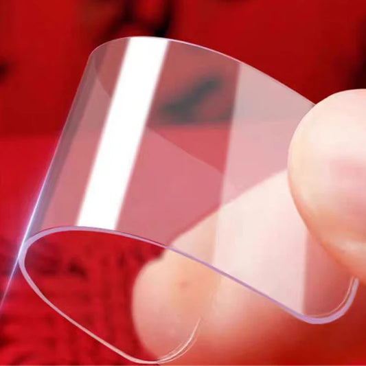 Nano Klebesticker transparent: Wiederverwendbar, starker Halt, spurlos