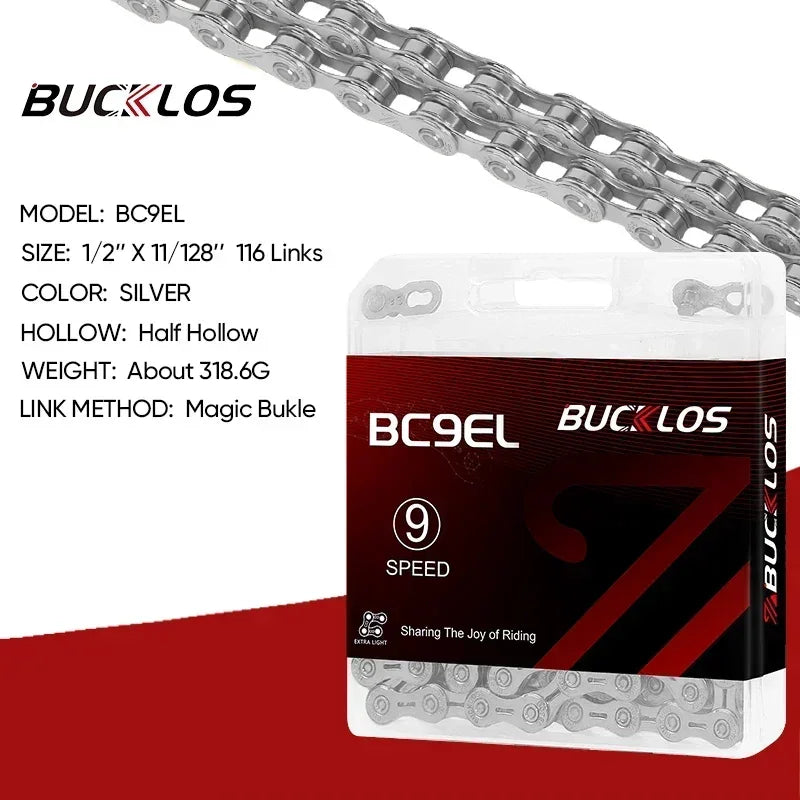 Fahrradkette kompatibel für 8 bis 12 Gang Mountain Road Bikes